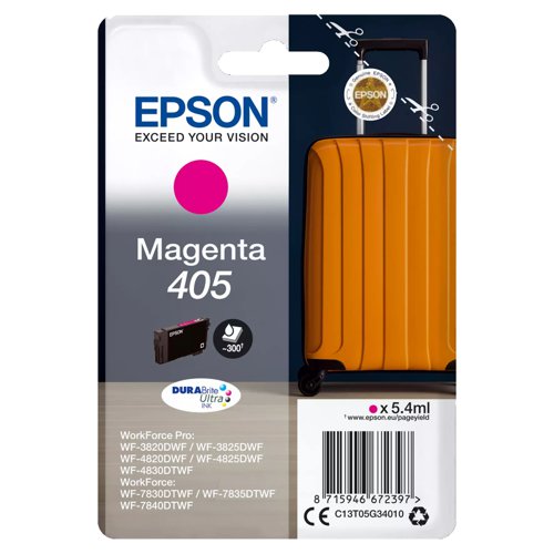 Epson No.405 Inkjet Cartridge Magenta T05G34010