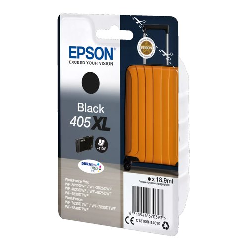 Epson No.405XL Inkjet Cartridge High Capacity Black T05H14010