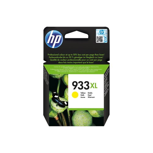 HP No.933XL Inkjet Cartridge High Capacity Yellow CN056AE