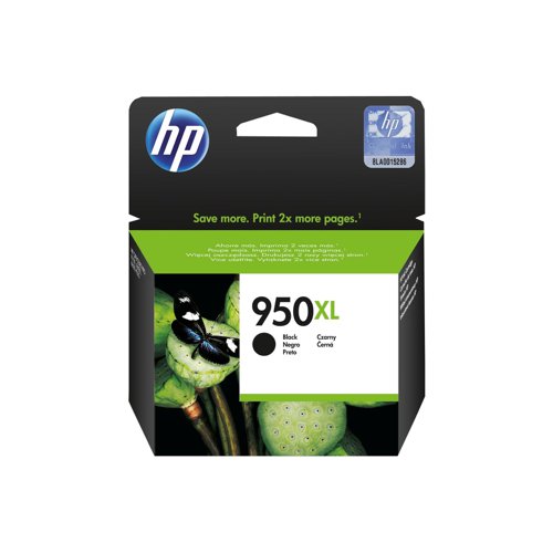 HP No.950XL Inkjet Cartridge High Capacity Black CN045AE