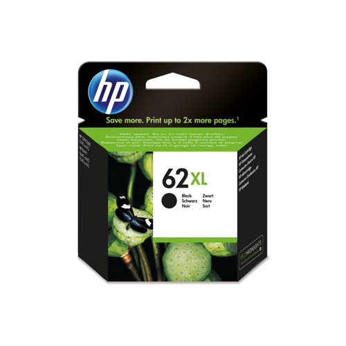 HP No.62XL Inkjet Cartridge High Capacity Black C2P05AE