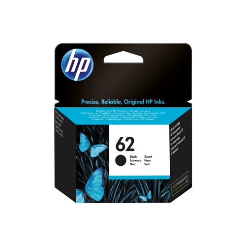HP No.62 Inkjet Cartridge Black C2P04AE