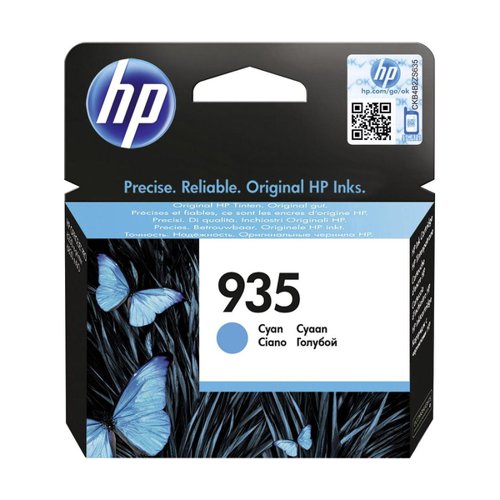HP No.935 Inkjet Cartridge Cyan C2P20AE