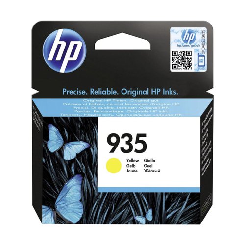 HP No.935 Inkjet Cartridge Yellow C2P22AE