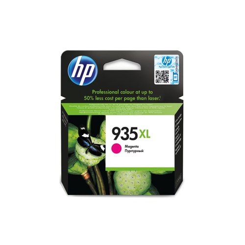 HP No.935XL Inkjet Cartridge High Capacity Magenta C2P25AE