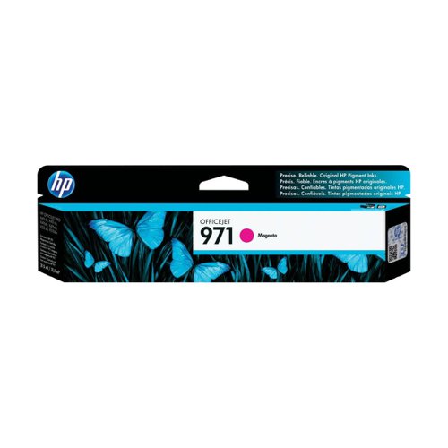 HP No.971 Inkjet Cartridge Magenta CN623AE