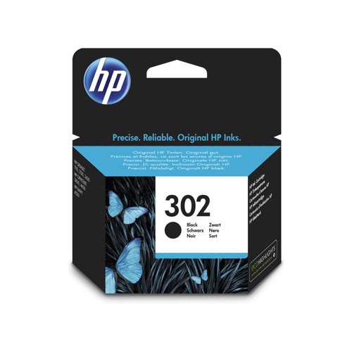 HP No.302 Inkjet Cartridge Black F6U66AE