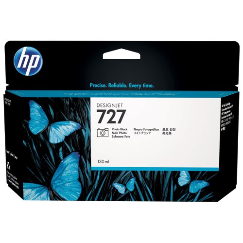 HP No.727 Inkjet Cartridge Photo Black B3P23A