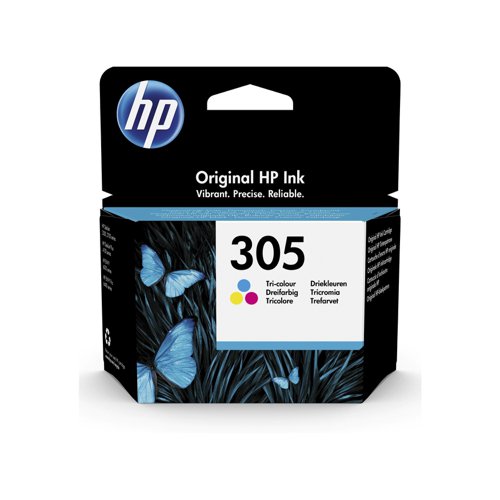 HP No.305 Inkjet Cartridge Tri-Colour 3YM60AE