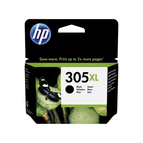HP No.305XL Inkjet Cartridge High Capacity Black 3YM62AE