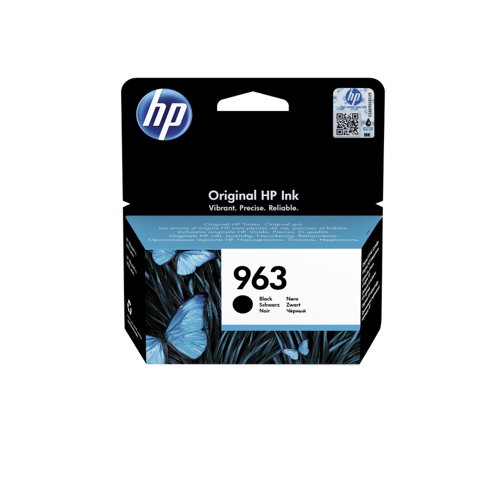 HP No.963 Inkjet Cartridge Black 3JA26AE