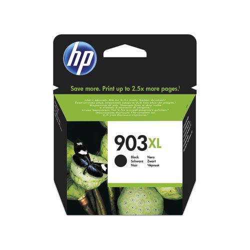 HP No.903XL Inkjet Cartridge High Capacity Black T6M15AE
