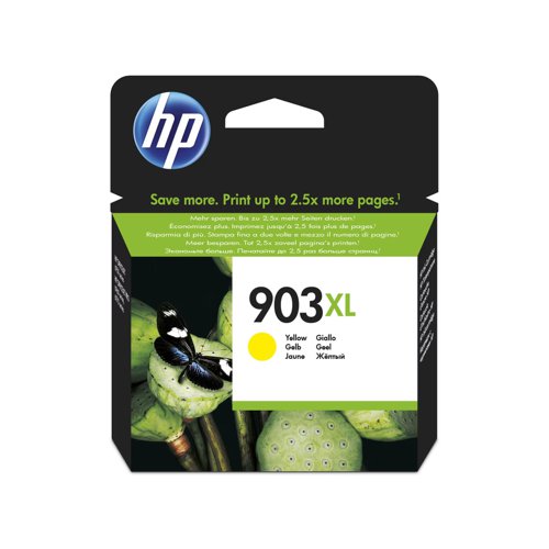 HP No.903XL Inkjet Cartridge High Capacity Yellow T6M11AE