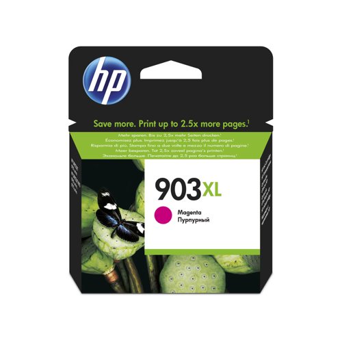 HP No.903XL Inkjet Cartridge High Capacity Magenta T6M07AE
