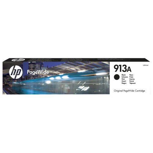 HP No.913A PageWide Inkjet Cartridge Black L0R95AE