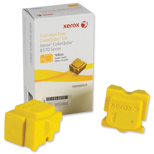 Xerox Solid Ink Sticks Yellow (Pack 2) 108R00933