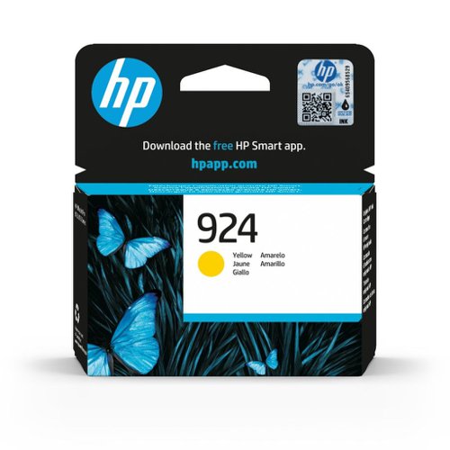 HP No.924 Inkjet Cartridge Yellow 4K0U5NE
