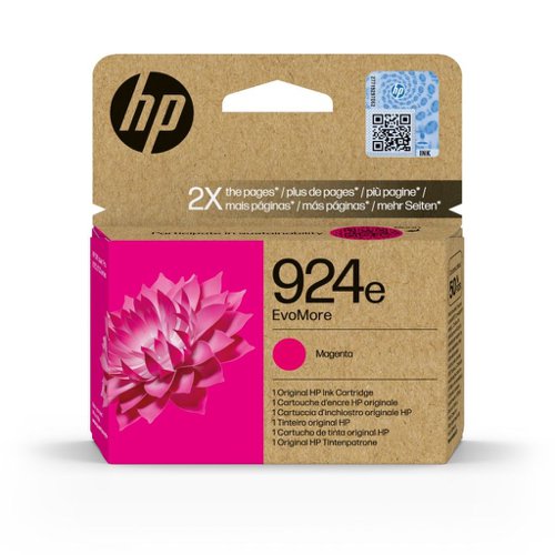HP No.924e EvoMore Inkjet Cartridge High Capacity Magenta 4K0U8NE