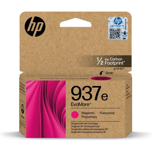 HP No.937e EvoMore Inkjet Cartridge High Yield Magenta 4S6W7NE