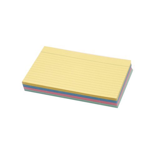Record Cards 152x102mm Assortment (Pack 100) 16199