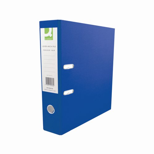 Value PVC Lever Arch File A4 Blue