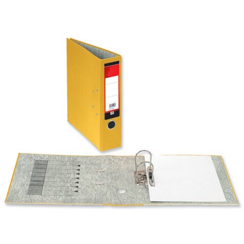 Lever Arch File A4 Yellow (Single)
