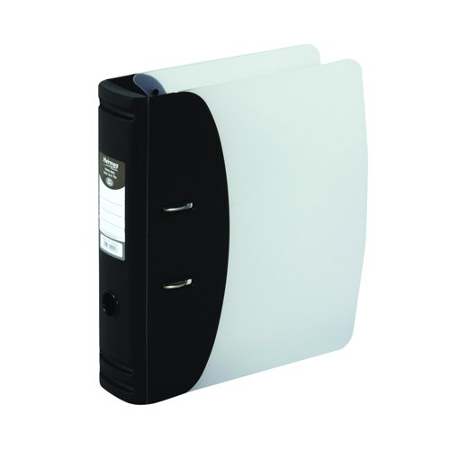 Hermes Heavy Duty Lever Arch File 80mm A4 Black 832001