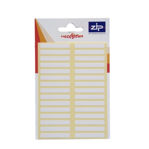 Rectangular Labels 5x35mm White (Pack 210)