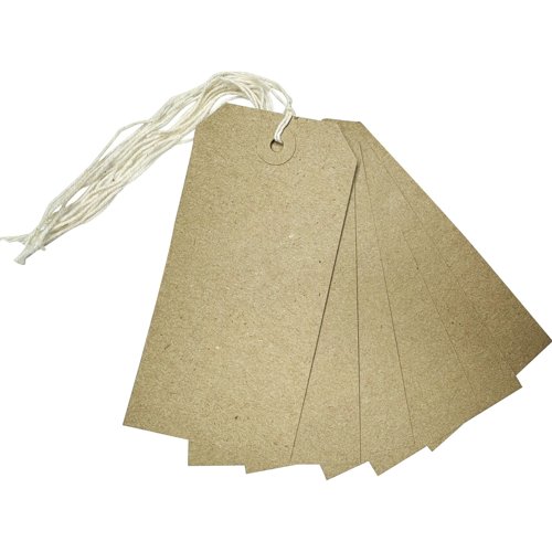 Strung Tag 108x54mm Buff (Pack 1000)