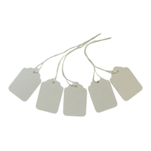 Strung Tags 55x37mm White (Pack 1000)