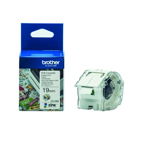 Brother Colour Label Roll 19mm x 5m CZ-1003