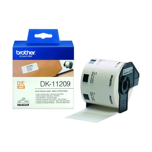 Brother Address Label Roll 29x62mm (Pack 800) DK-11209