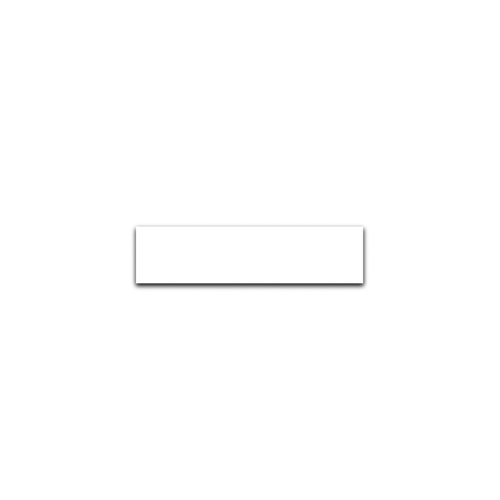 Beaverswood Ticket Holder Insert Card 25x100mm White (Pack 100) TC210