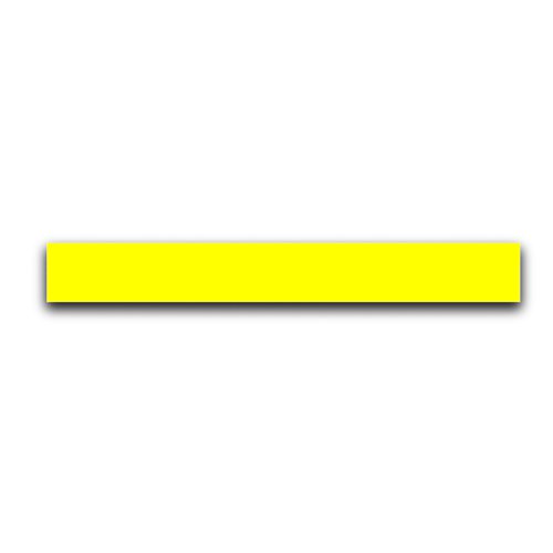 Beaverswood Label Card Insert 13x80mm Yellow (Pack 100) LC18Y