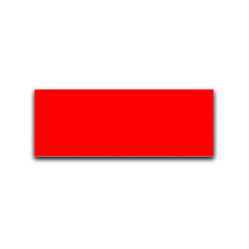 Beaverswood Label Card Insert 27x80mm Red (Pack 100) LC38R