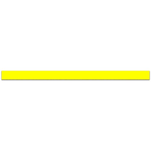 Beaverswood Label Card Insert 27x500mm Yellow (Pack 20) LC350Y