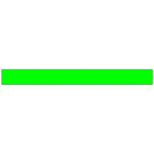 Beaverswood Label Card Insert 50x500mm Green (Pack 20) LC550G