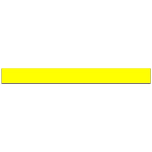 Beaverswood Label Card Insert 50x500mm Yellow (Pack 20) LC550Y