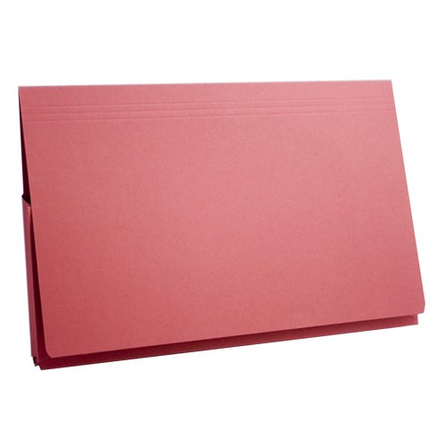 Guildhall Full Flap Pocket Wallets Foolscap Red PW2-RedZ