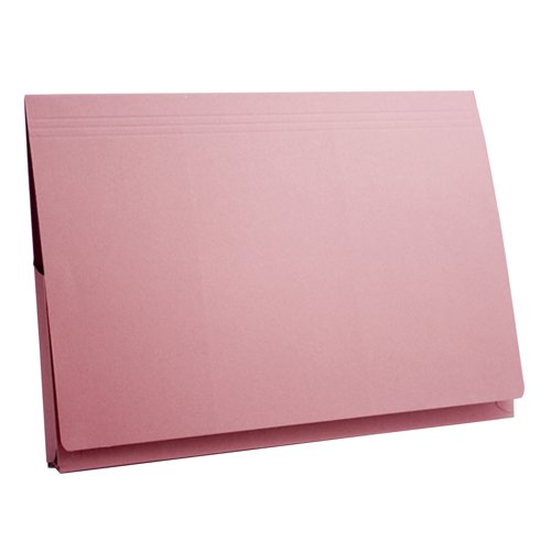 Guildhall Full Flap Pocket Wallets 356x254mm Pink 315gsm PW3-PNKZ