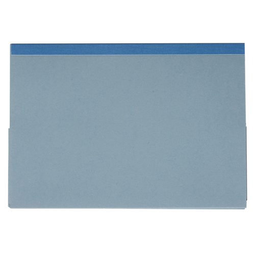 Guildhall Reinforced Double Pocket Legal Wallets Foolscap Blue 315gsm 218-BLUZ