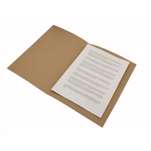 Guildhall Square Cut Folders Foolscap 290gsm Buff FS290-BUFZ