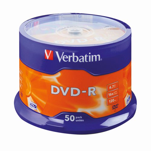 Verbatim DVD-R Spindle (50) 43548