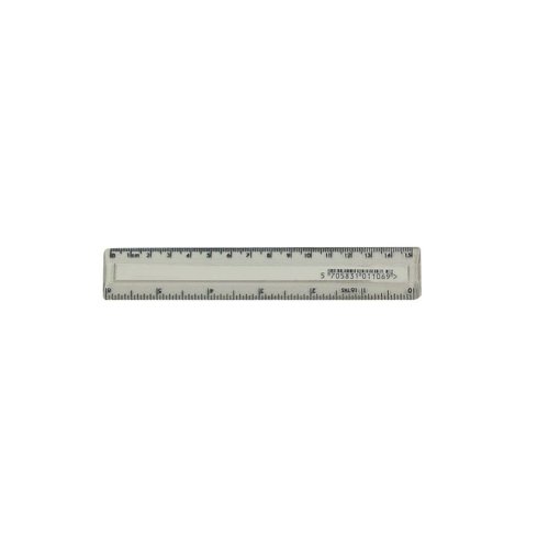 Value Plastic Ruler 150mm Clear