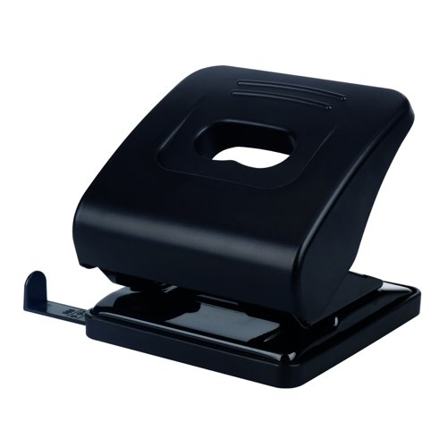 Value Two Hole Punch 20sheet Metal Black