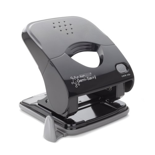 Rapesco ECO X5-40ps Less Effort 2-Hole Punch Black 1525