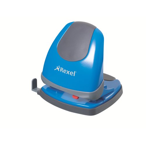 Rexel Easy Touch 230 Two-Hole Punch Blue 2102641