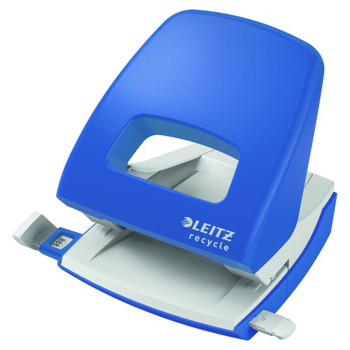 Leitz NeXXt Recycle Hole Punch 30 Sheet Blue 50030035
