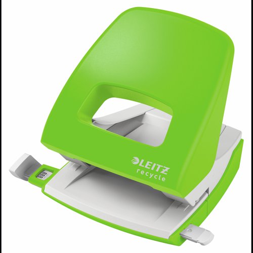 Leitz NeXXt Recycle Hole Punch 30 Sheet Green 50030055