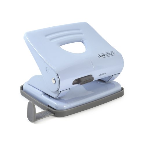 Rapesco 825 Two-Hole Punch Powder Blue 1359